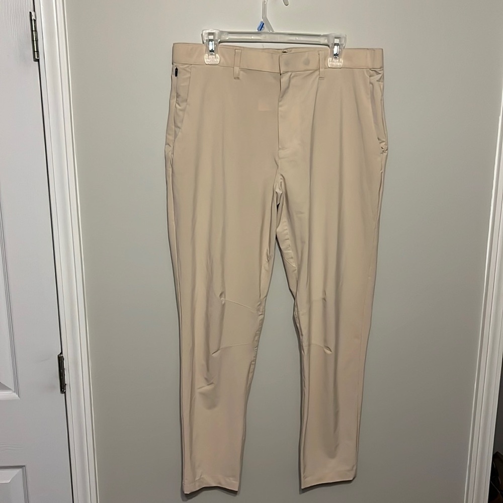 Mens Fabletics Khaki performance pants